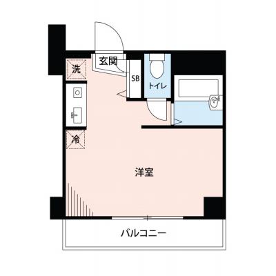 【60日以上の利用でお得🌈】【禁煙🚭/Wi-Fi無料🌐】マイナビSTAYミライエ中延駅前　303の物件間取り図