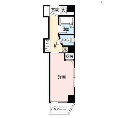 【🌿快適シーズン引越し応援キャンペーン🏡🌈】【禁煙🚭/テレワークに最適🌟無料高速Wi-Fi使い放題🎧】マイナビSTAYミライエ旗の台　701の物件間取り図