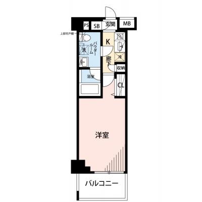 【🎉初期費用オフ｜お得なキャンペーン】【禁煙🚭/Wi-Fi無料🌐】マイナビSTAY本蓮沼コート　404の物件間取り図