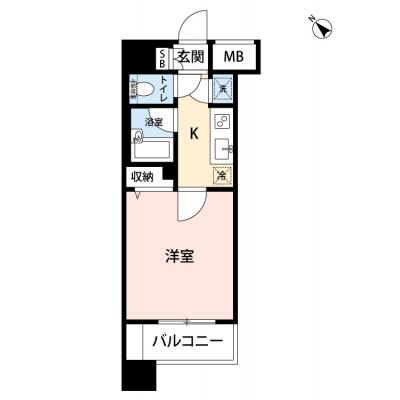 【🌿快適シーズン引越し応援キャンペーン🏡🌈】【禁煙🚭/テレワークに最適🌟無料高速Wi-Fi使い放題🎧】マイナビSTAY渋谷神泉町　1110の物件間取り図