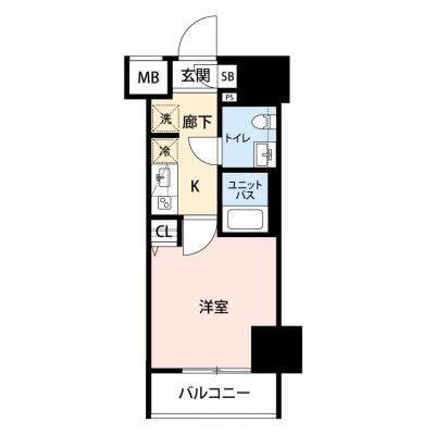 【🍧夏のクールダウン価格！🍧】【禁煙🚭】マイナビSTAYモダンテラス青砥　512の物件間取り図