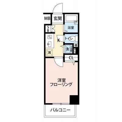 【🍡！秋の大感謝価格！🍡】【禁煙🚭/Wi-Fi無料🌐】マイナビSTAYミライエ芝公園　307の間取り図