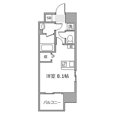 アットイン三河安城1-4  『公式サイト限定キャンペーン実施中！室内画像も豊富で、お見積り／web予約も可能です！「アットイン公式」で検索！🔍』の物件間取り図