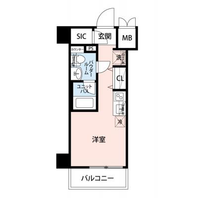【🍧夏のクールダウン価格！🍧】【禁煙🚭/Wi-Fi無料🌐】マイナビSTAY新綱島　204の物件間取り図