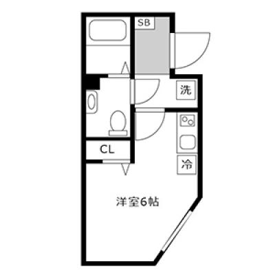 アットイン中野12　『アットイン公式WEBサイトなら空室状況を検索｜かんたん予約🔍＜24時間受付中！＞』の物件間取り図