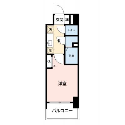 【🎉初期費用オフ｜お得なキャンペーン】【禁煙🚭/Wi-Fi無料🌐】マイナビSTAY上前津　803の物件間取り図