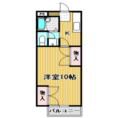 アンビション中久喜の物件間取り図