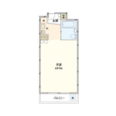 【ミクニ・マンスリー泉大津（NET無料）】関西国際空港・難波駅に乗換無し！！の物件間取り図