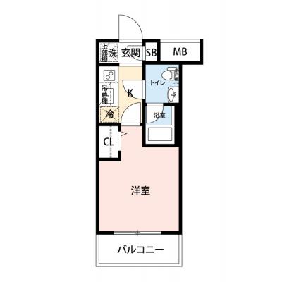 【60日以上の利用でお得🌈】【禁煙🚭/Wi-Fi無料🌐】マイナビSTAY鶴見市場　402の物件間取り図