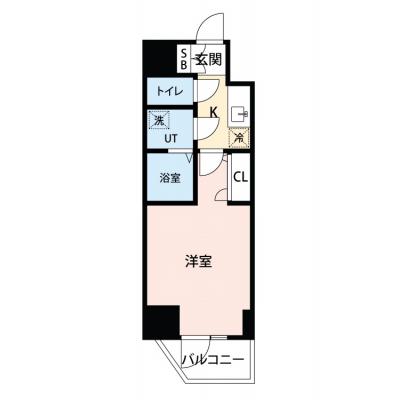 【🌿快適シーズン引越し応援キャンペーン🏡🌈】【禁煙🚭/テレワークに最適🌟無料高速Wi-Fi使い放題🎧】マイナビSTAY伏見駅南　605の物件間取り図