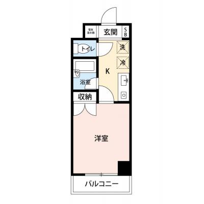 【🌿快適シーズン引越し応援キャンペーン🏡🌈】【禁煙🚭/テレワークに最適🌟無料高速Wi-Fi使い放題🎧】マイナビSTAYエスポア自由が丘　303の物件間取り図