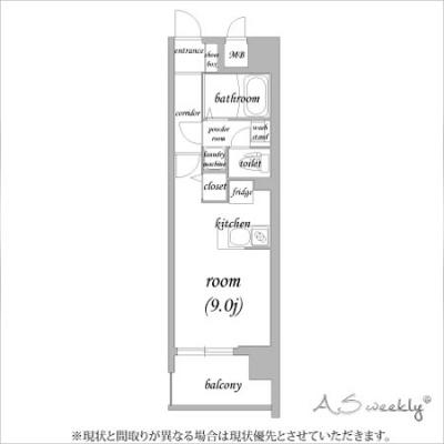 ≪🚅🚈 “法人企業様” 応援強化月間・賃料毎日半額 🚄🚃🚃 ≫アドバンス新大阪Ⅴ🚭［★No.1065080］の間取り図