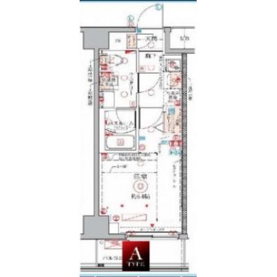 【🍂!期間限定ほっと価格！🍂】【禁煙🚭/Wi-Fi無料🌐】マイナビSTAYヴエール武蔵中原　509の物件間取り図