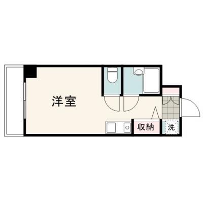 マンスリー新静岡駅前　〇ネット無料　〇備品追加料金なしの物件間取り図