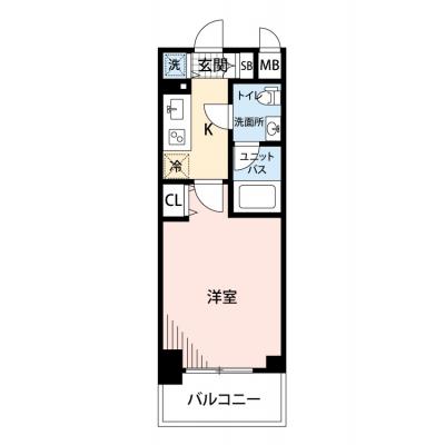 【🎍年末年始大感謝祭🎍】【禁煙🚭/Wi-Fi無料🌐】マイナビSTAY本町うつぼ公園　708の物件間取り図