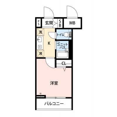 【🌿快適シーズン引越し応援キャンペーン🏡🌈】【禁煙🚭/テレワークに最適🌟無料高速Wi-Fi使い放題🎧】マイナビSTAYインペリアル銀座　603の物件間取り図