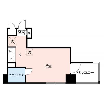 【🎉初期費用オフ｜お得なキャンペーン】【禁煙🚭/Wi-Fi無料🌐】マイナビSTAYザ・レジデンス森下　504の物件間取り図