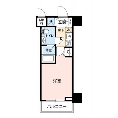【🌸心機一転🌸春の引越し応援キャンペーン🏡🌷】【禁煙🚭/テレワークに最適🌟無料高速Wi-Fi使い放題🎧】マイナビSTAYフロンティア旗の台　206の物件間取り図