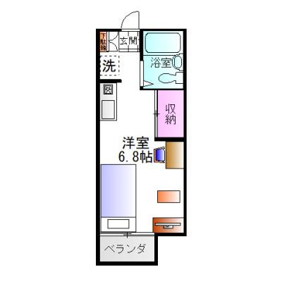 グランマンスリー高崎竜見町R215【高崎駅徒歩10分♪】の物件間取り図