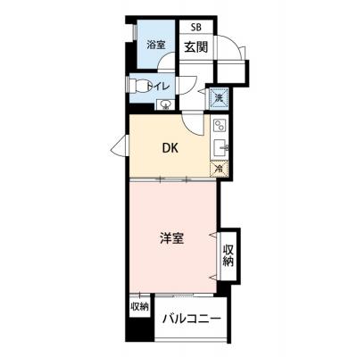【🍡！秋の大感謝価格！🍡】【禁煙🚭/Wi-Fi無料🌐】マイナビSTAY日本橋茅場町　701の物件間取り図