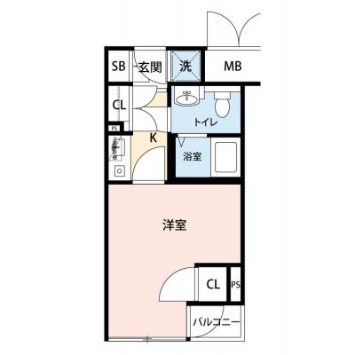 【🌸心機一転🌸春の引越し応援キャンペーン🏡🌷】【禁煙🚭/テレワークに最適🌟無料高速Wi-Fi使い放題🎧】マイナビSTAY高輪台　309の物件間取り図