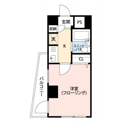 【🎍年末年始大感謝祭🎍】【禁煙🚭】マイナビSTAYパレス高津溝の口　501の物件間取り図