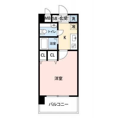 【🌿快適シーズンの引越し応援キャンペーン🏡🌈】【禁煙🚭/Wi-Fi無料🌐】マイナビSTAY渋谷WEST　304の物件間取り図