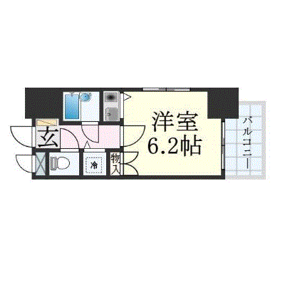 グッドステイ大分駅北プラザ☆【スマート・オートロック・NTE有】の物件間取り図