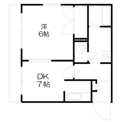 POROKARI日本医療大学前/セミダブル/近隣駐車場の物件間取り図