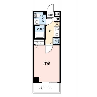 【🎉初期費用オフ｜お得なキャンペーン】【禁煙🚭/Wi-Fi無料🌐】マイナビSTAYリバーズ浮間舟渡　305の物件間取り図