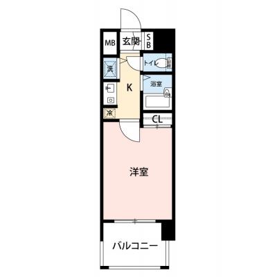 【🍧夏のクールダウン価格！🍧】【禁煙🚭/Wi-Fi無料🌐】マイナビSTAYミライエ溜池山王　502の物件間取り図