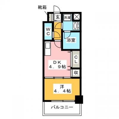 ☆2023年9月新規オープン！赤坂駅徒歩５分♪　インターネット無料！　5階の部屋です♪の物件間取り図