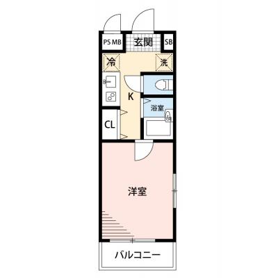 【🌿快適シーズン引越し応援キャンペーン🏡🌈】【禁煙🚭/テレワークに最適🌟無料高速Wi-Fi使い放題🎧】マイナビSTAYミライエ多摩川EAST　304の物件間取り図