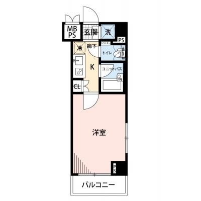 【🌸心機一転🌸春の引越し応援キャンペーン🏡🌷】【禁煙🚭/テレワークに最適🌟無料高速Wi-Fi使い放題🎧】マイナビSTAYミライエ清澄木場公園　304の物件間取り図