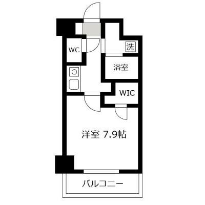 アットイン天王寺2　『アットイン公式WEBサイトなら空室状況を検索｜かんたん予約🔍＜24時間受付中！＞』の物件間取り図