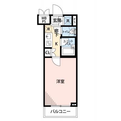 【🌈🍀初夏のお得キャンペーン開催🍀🌈】【禁煙🚭/テレワークに最適🌟無料高速Wi-Fi使い放題🎧】マイナビSTAYミライエ小竹向原　405の物件間取り図