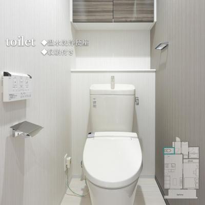 赤坂見附駅徒歩6分　築浅1LDKマンション　　1~2人の滞在にオススメ/クレアツィオーネ赤坂402の間取り図