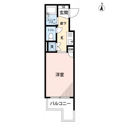 【🌿快適シーズンの引越し応援キャンペーン🏡🌈】【禁煙🚭/Wi-Fi無料🌐】マイナビSTAYパレス北参道　209の物件間取り図