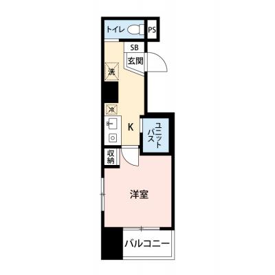 【🍧夏のクールダウン価格！🍧】【禁煙🚭/Wi-Fi無料🌐】マイナビSTAYミライエ池袋東口　902の物件間取り図
