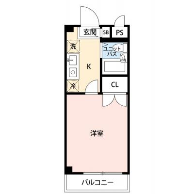 【60日以上の利用でお得🌈】【禁煙🚭】マイナビSTAYパレス西高島平　208の間取り図