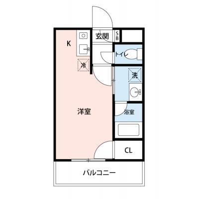 【🌈🍀初夏のお得キャンペーン開催🍀🌈】【禁煙🚭/テレワークに最適🌟無料高速Wi-Fi使い放題🎧】マイナビSTAY練馬赤塚ステーションフロント　202の物件間取り図