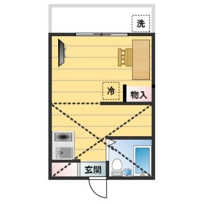 【新規オープン】《ロフト付き》ＴNＳ板橋赤塚　＜5月下旬以降空室あり＞の物件間取り図