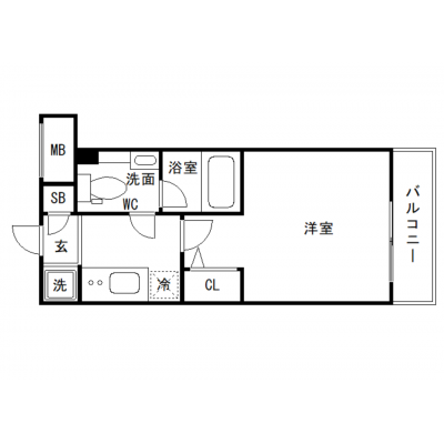 OneLife北千住プレヴィアスの物件間取り図