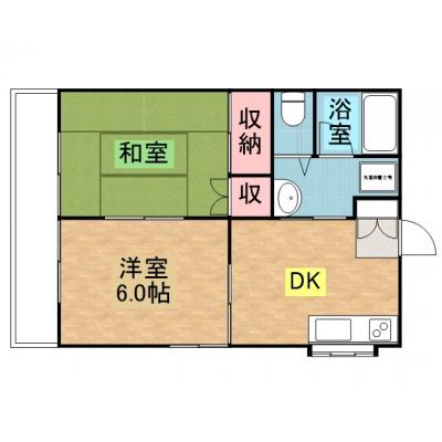 ラ・ベルデ　ミズノの物件間取り図