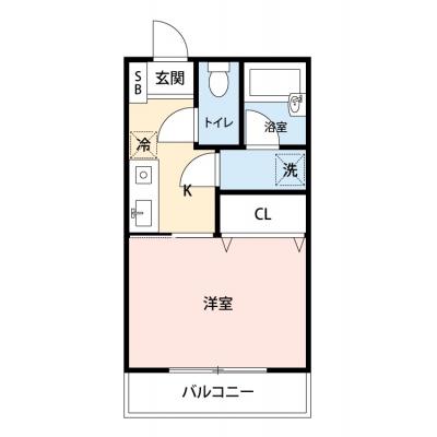 【🌿快適シーズンの引越し応援キャンペーン🏡🌈】【禁煙🚭/Wi-Fi無料🌐】マイナビSTAYミライエ三鷹台A棟　305の物件間取り図