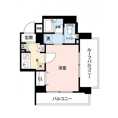 【🌿快適シーズンの引越し応援キャンペーン🏡🌈】【禁煙🚭/Wi-Fi無料🌐】マイナビSTAYミライエ信濃町　503の物件間取り図