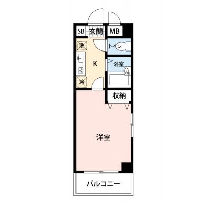 【🌈🍀初夏のお得キャンペーン開催🍀🌈】【禁煙🚭】マイナビSTAYミライエ新橋5丁目　703の物件間取り図