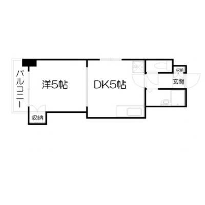 POROKARIバスセンター前D/複数室有/エアコンの物件間取り図