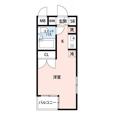 【🌿快適シーズンの引越し応援キャンペーン🏡🌈】【禁煙🚭】マイナビSTAYパレス南荻窪　407の物件間取り図