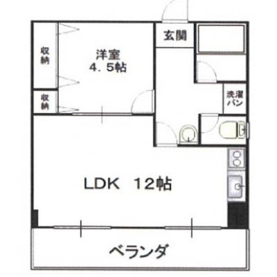 ワールドマンスリー新大阪北（１LDK・39㎡）☆ファミリー対応☆の物件間取り図